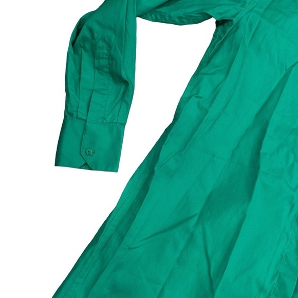 Lita by Ciara oversized shirt dress green medium - Picture 3 of 5